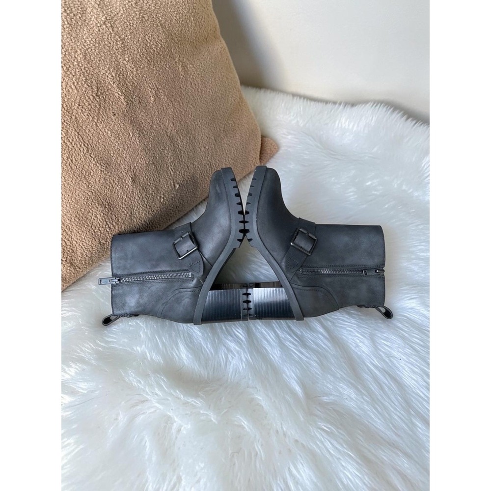 UGG Boots Women's 10 Fern Black Nubuck Leather 1003792 - Picture 9 of 15